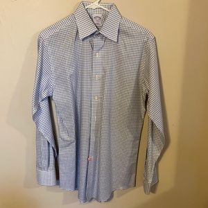 Brooks Brothers 346 Men’s Plaid slim fit button down
